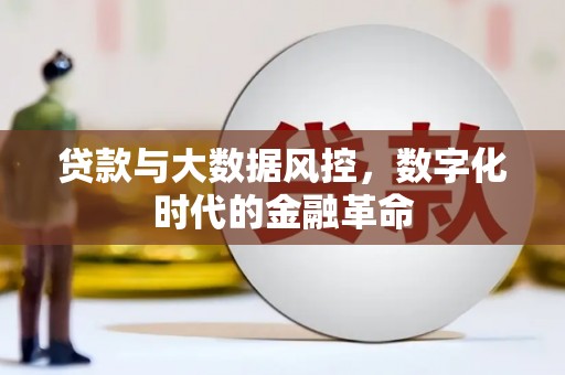 根河贷款与大数据风控，数字化时代的金融革命