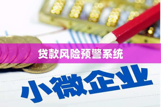 根河贷款风险预警系统