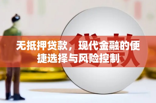 根河无抵押贷款，现代金融的便捷选择与风险控制