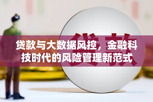根河贷款与大数据风控，金融科技时代的风险管理新范式