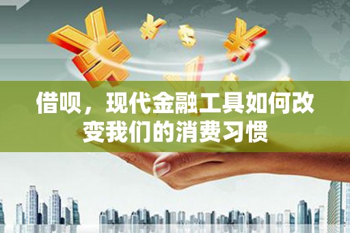 根河借呗，现代金融工具如何改变我们的消费习惯