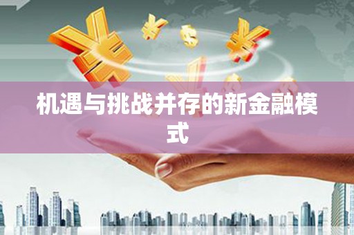 根河机遇与挑战并存的新金融模式