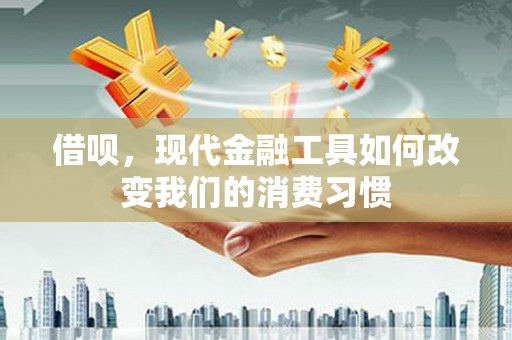 根河借呗，现代金融工具如何改变我们的消费习惯