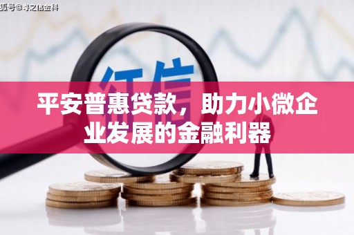根河平安普惠贷款，助力小微企业发展的金融利器