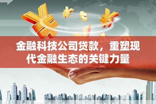 根河金融科技公司贷款，重塑现代金融生态的关键力量