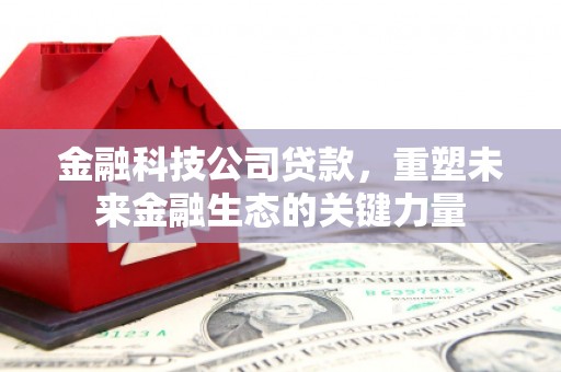 根河金融科技公司贷款，重塑未来金融生态的关键力量