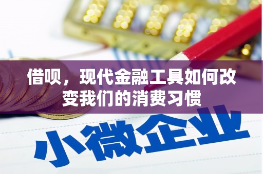 根河借呗，现代金融工具如何改变我们的消费习惯