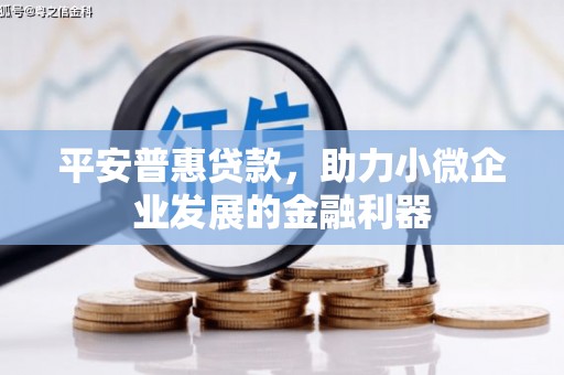 根河平安普惠贷款，助力小微企业发展的金融利器