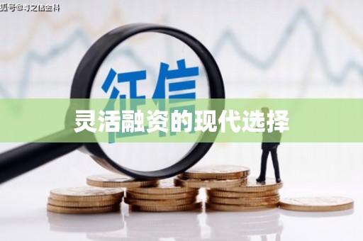 根河灵活融资的现代选择